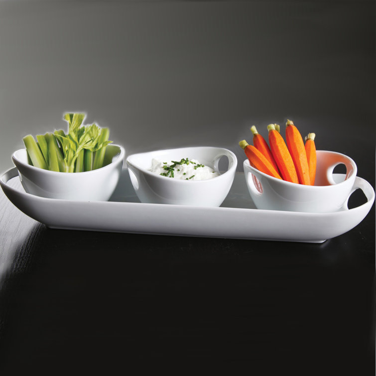 Gracious Dining 4 Piece Condiment Server Set Wayfair